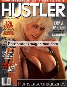 Adult magazine Hustler USA April 1989